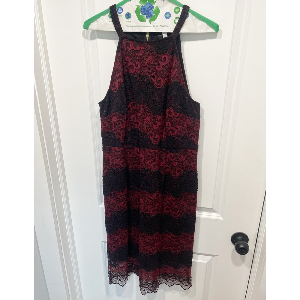 Kensie Lace Midi Dress